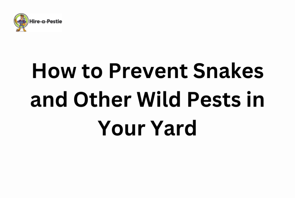 prevent snake